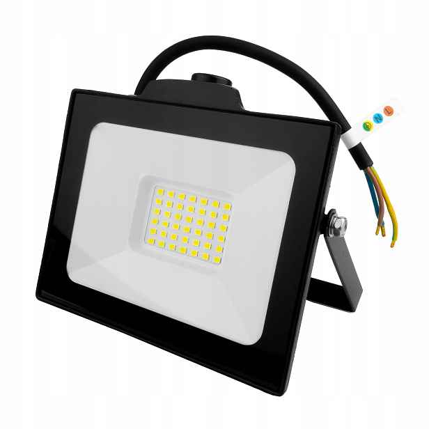 2x 30W Led reflektor s pohybovým senzorem GT-GCR30W-64 černý, IP65 osvětlení