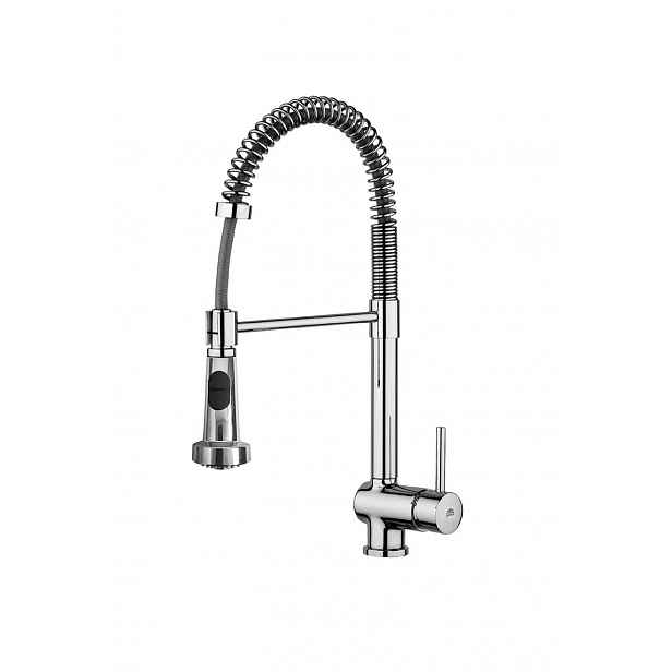 Dřezová baterie Paffoni Stick s otočným ramínkem, 2 proudy chrom SK176CR
