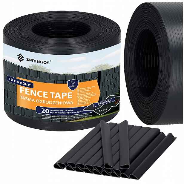 Stínící Panelové Pásy Premium Select 1200 g Antracit Kryt Na Oplocení Plot