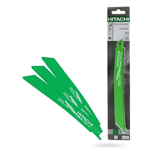 Hikoki Pilový List pro šavlové pily Ocel Inox RCM50B 3 kusy 752045