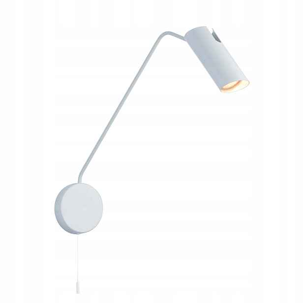 Nástěnné svítidlo Futuro s výložníkem, bílé, 1xGU10 Light Prestige