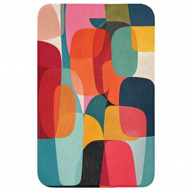 OnlyWow WC PŘEDLOŽKA Tvary - barevné - abstraktní - letadla 50x80 cm
