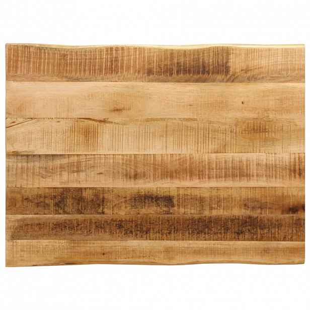 vidaXL Stolní deska živá hrana 70x60x2,5 cm masivní hrubý mangovník