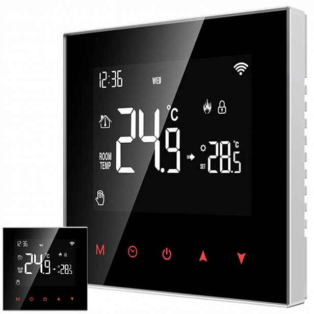 Inteligentní termostat boilera Cwu Avatto ZWT100 3A ZigBee Tuya