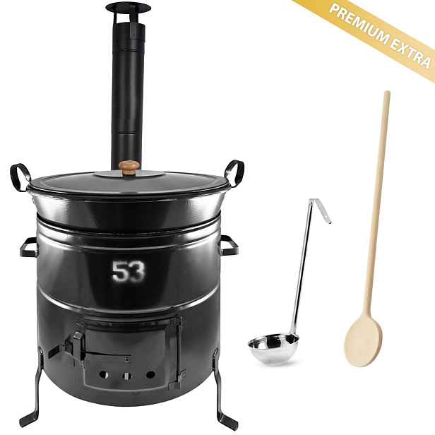 Kotlíková souprava 60L na guláš a zabijačku – Perfect Home Premium Extra K7060