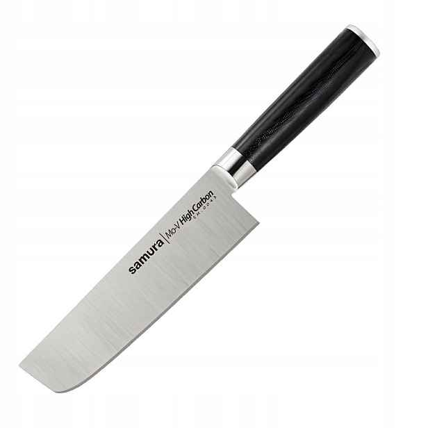 Nůž Kuchyňský Nakiri Samura Mo V 16,5 cm na Zeleniny Kalená Ocel Aus 8