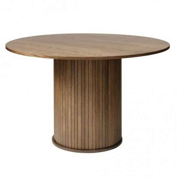 Unique-Furniture NOLA jídelní stůl unique furniture 120x120 cm hnědý dřevo 46202930