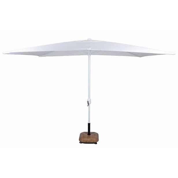 Garthen 6308 Slunečník obdélníkový 2x3 m - bílá