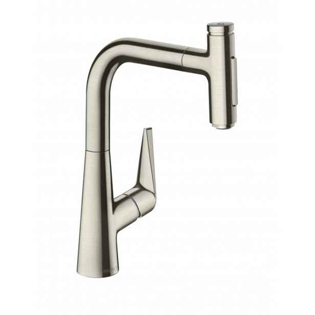 Hansgrohe Talis Select M51 - Dřezová baterie s výsuvnou sprškou, vzhled nerezu 72824800