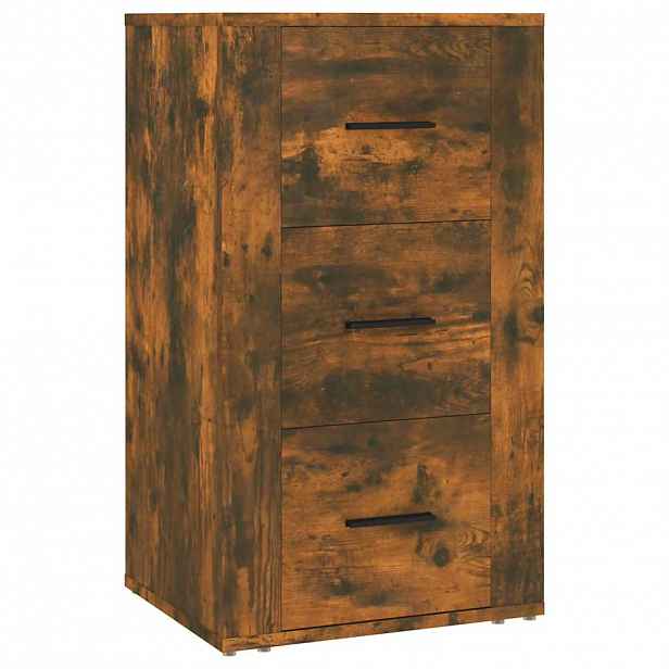 vidaXL Příborník kouřový dub 40x33x70 cm kompozitní dřevo