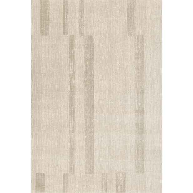 Béžový vlněný koberec 133x190 cm Agnus Brush Lines – Agnella