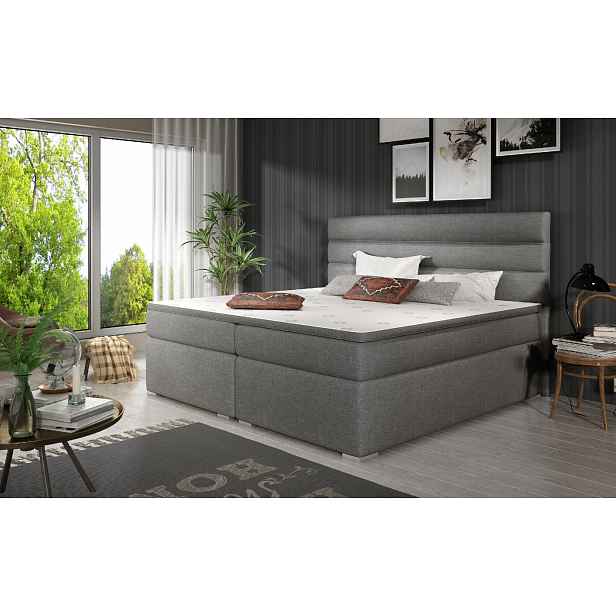 Boxspring Softy Rozměr: 160 x 200 cm, látka: Sawana 05