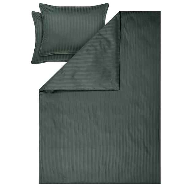 Livarno® Saténové ložní povlečení, 200 x 220 cm, 70 x 90 cm (zelená)