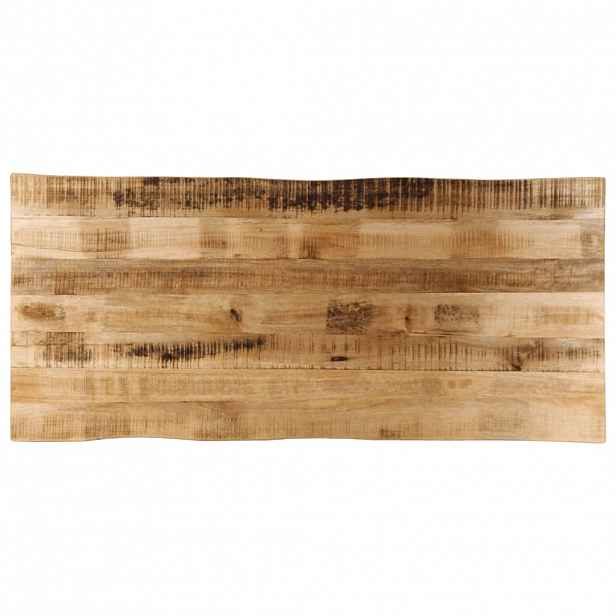 vidaXL Stolní deska živá hrana 140x60x2,5 cm masivní hrubý mangovník