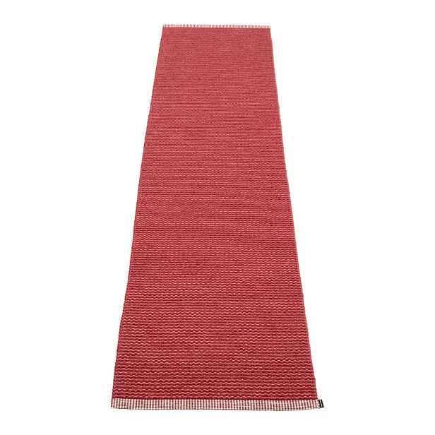 Červený vnitřní a venkovní běhoun 60x250 cm Mono Blush – Pappelina