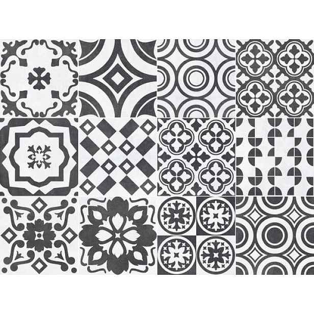 Dekor Sintesi Flow classic mix 20x20 cm mat FLOW11796