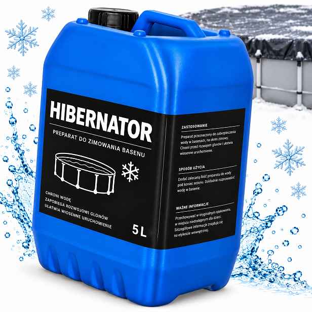 Hibernator 5L Zazimovací Tekutina Chemie Do Bazénu Best Way Na Zimu Voda