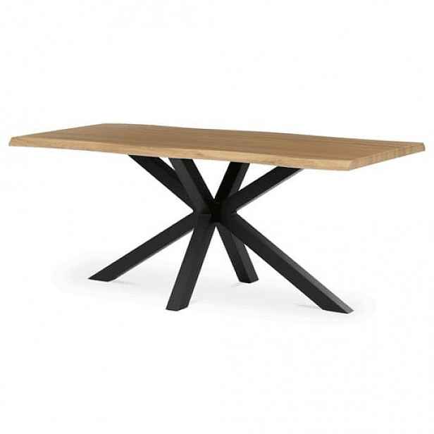 Jídelní stůl Autronic 180x90 cm hnědá MDF HT-F4618 OAK