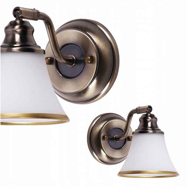 Nástěnná lampa bronzový spot reflektor E14 Grando 6545 Rabalux