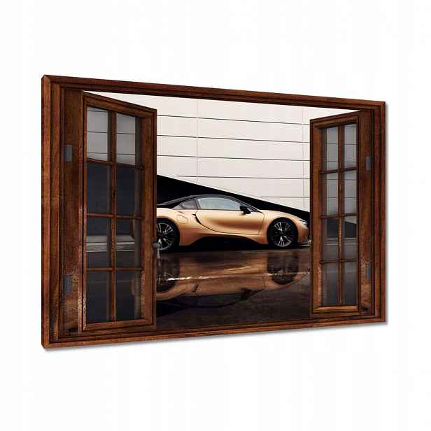Obrazy 90x60 Zlaté Bmw Auto