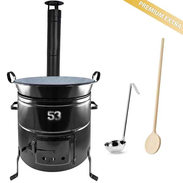 Kotlíková souprava 60L na guláš, zabijačku – Perfect Home Premium Extra BP8060