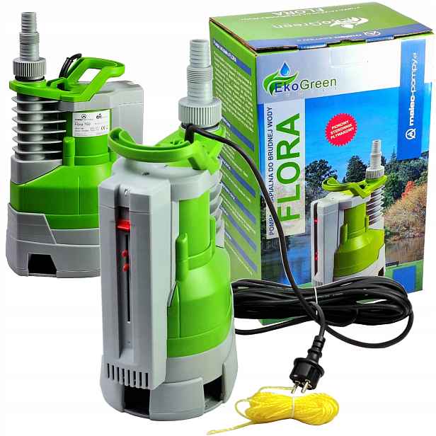 Ponorné čerpadlo na špinavou vodu Flora 750W vertikální plovák 225 l/min Najder