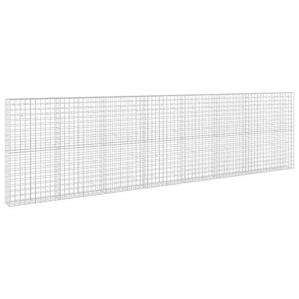 vidaXL Gabion s drátem 5 mm a síťkou 10x10 cm 750x30x200 cm