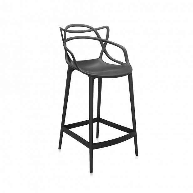 Barová židle Masters, v. 65 cm, více barev - Kartell Barva: černá