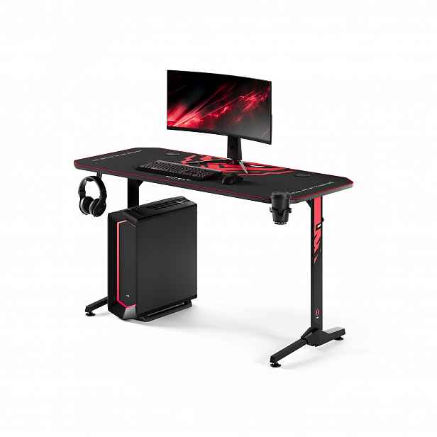 Herní stůl 140 cm černý: Diablo X-Mate 1400