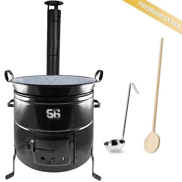 Kotlíková souprava 70L na guláš, zabijačku – Perfect Home Premium Extra BP8070