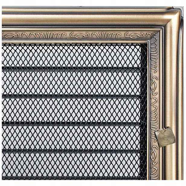 Ventilační mřížka 22x22 s žaluzií