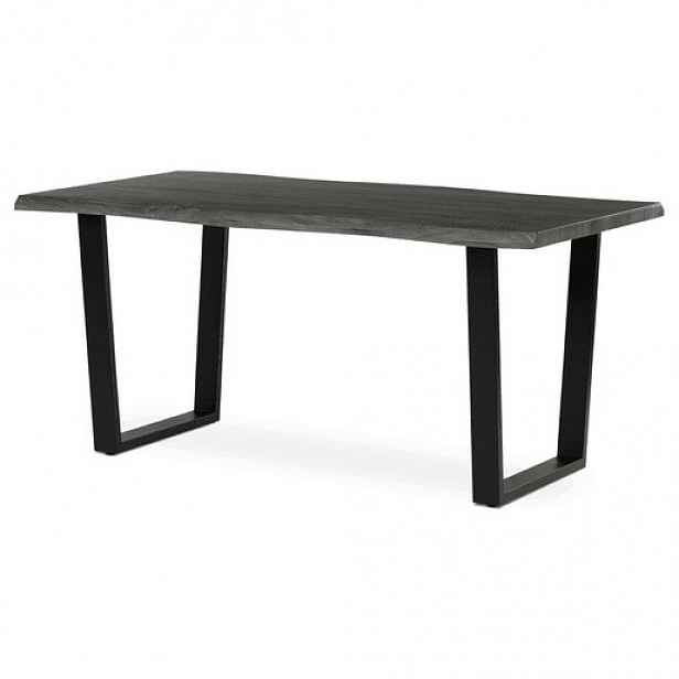 Jídelní stůl Autronic 160x90 cm šedá MDF HT-F4216 GREY