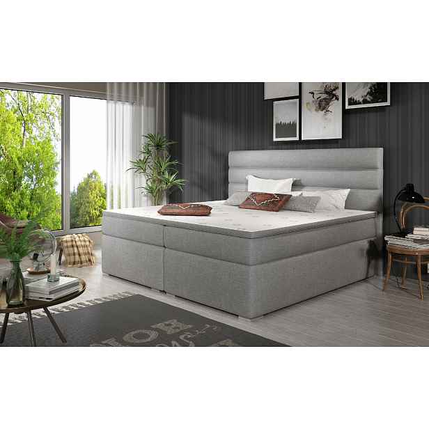 Boxspring Softy Rozměr: 160 x 200 cm, látka: Sawana 21