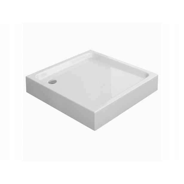 Sprchová vanička Tako 90x16, čtverec, Built-in-panel Cw (S204-012) /sm/