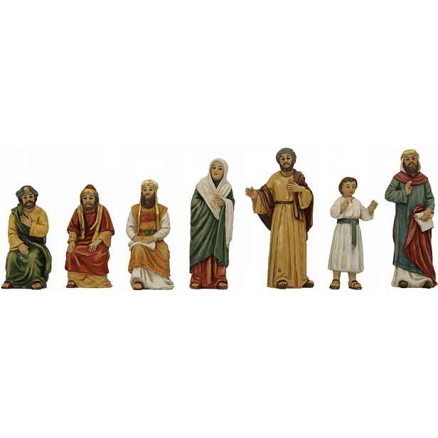 Život Ježíše Velikonoční betlém '12letý Ježíš v chrámu' Měřítko: 9 Cm
