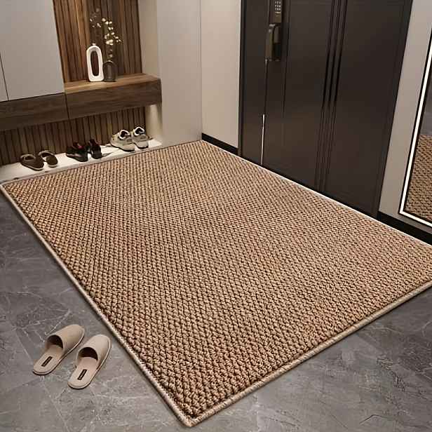 TEMU Koberec do obývacího pokoje s ananasu, jednobarevný, minimalistický styl, koberec do ložnice s plným pokrytím, rohožka k vane, koberec do