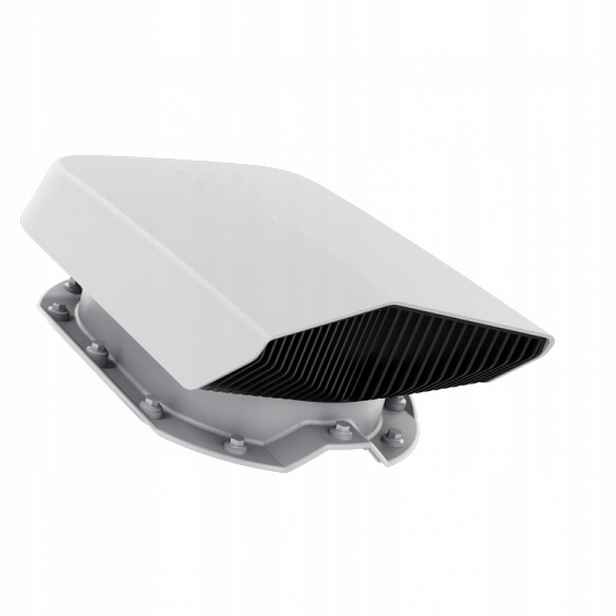Větrací Ventilátor Trapez T18 Světle Šedý 7036