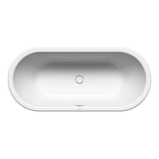 Oválná vana Kaldewei Centro Duo Oval 170x75 cm smaltovaná ocel Perl-effekt alpská bílá 200140413001
