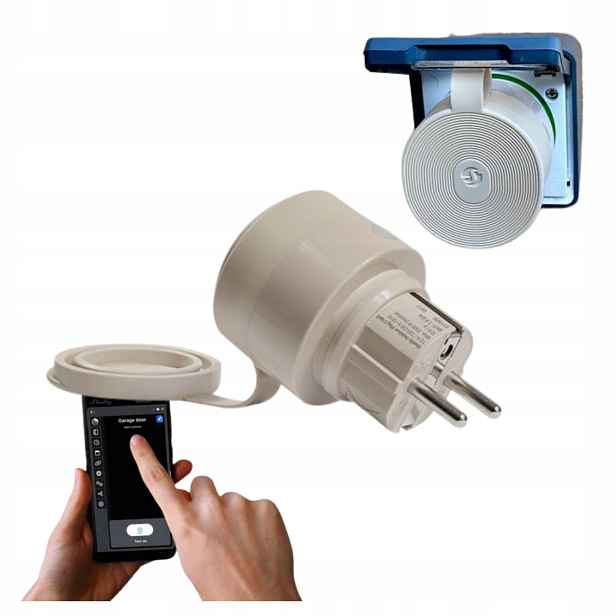 Shelly Outdoor Plug S Gen3 chytrá Wi-Fi zásuvka Venkovní IP44 12A