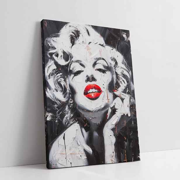Obraz na plátně Marilyn Monroe obraz na zeď do pokoje obýváku domu 60x80