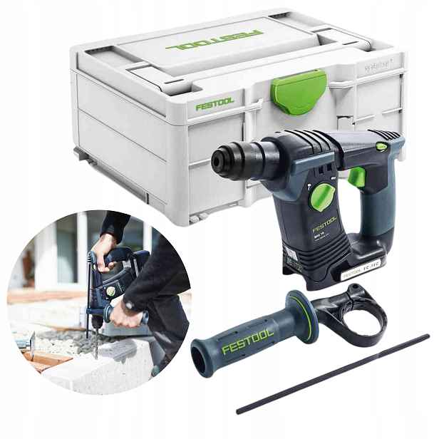 Akumulátorová Vrtačka Bhc 18-Basic Sds Plus 18V 577600 Festool