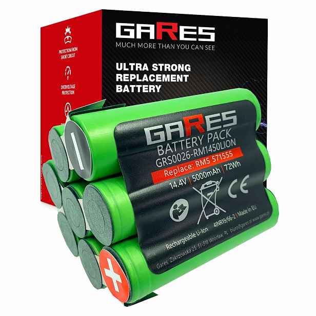 Baterie Akumulátor Náplň pro Rems 571555 14,4V 5,0Ah Li-Ion