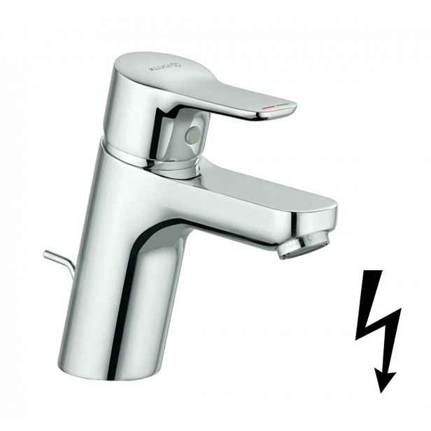 Kludi Pure&Easy - Umyvadlová baterie s výpustí, chrom 372760565