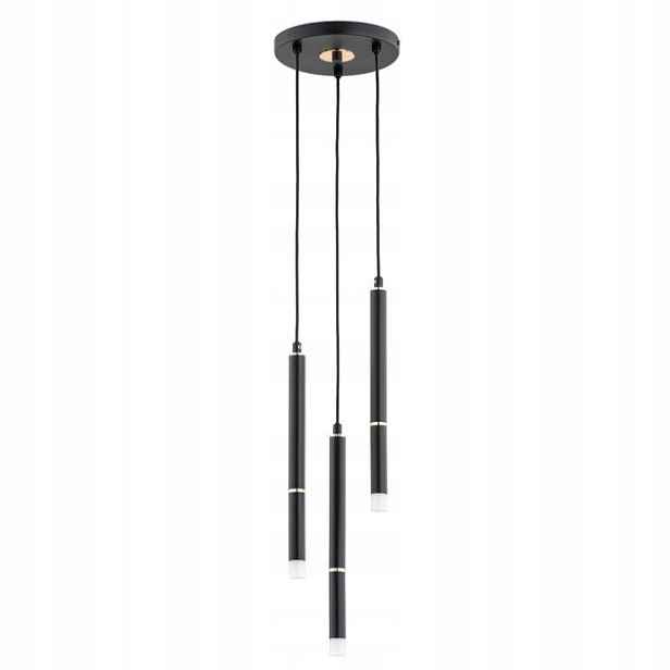 Závěsná lampa Alfa Derany 3xG9 Černá/Zlatá Kovová Moderní