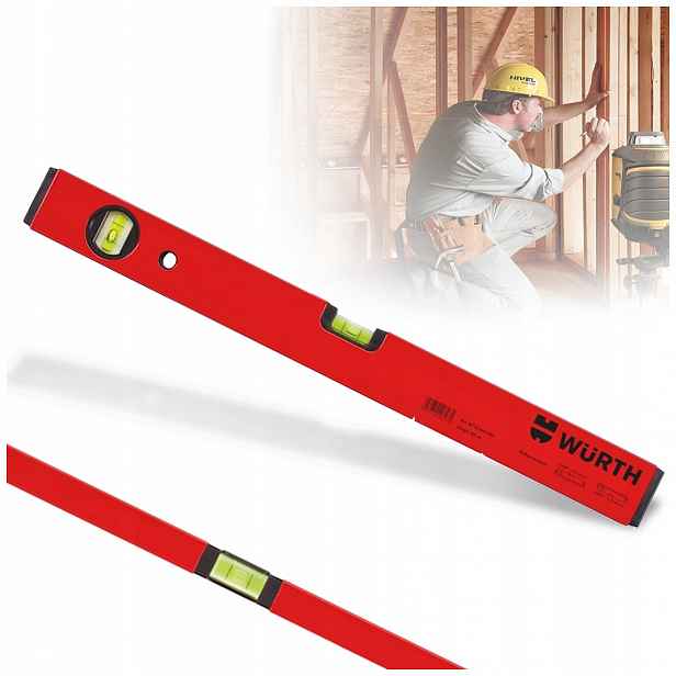 Přesná vodováha Premium Zesílená 40 cm Wurth