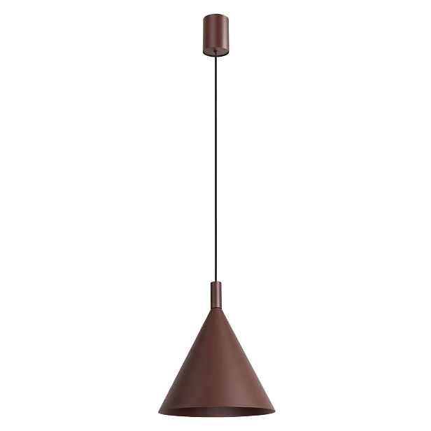 Stropní svítidlo hnědá nad kuchyňským ostrovem Nox 25 Sollux SL.2534