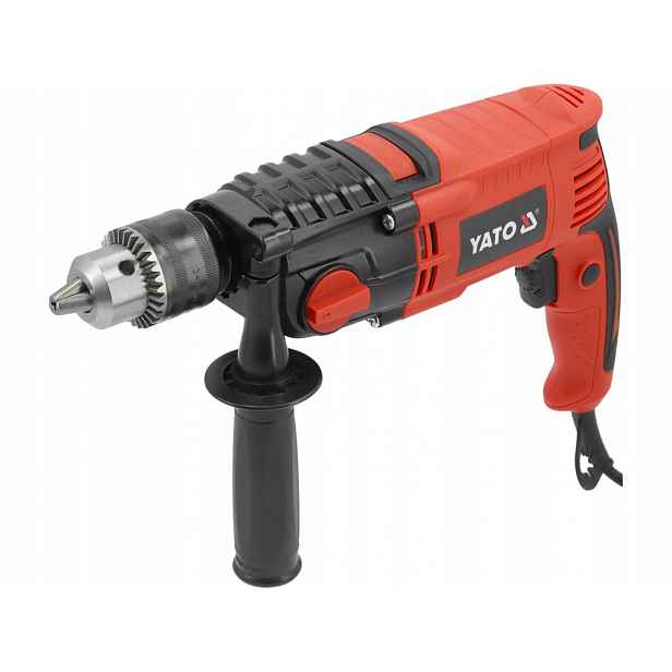 Yato Příklepová Vrtačka 1200 W S Rukojetí 16 MM, II. Rychlostní Stupeň YT-82045