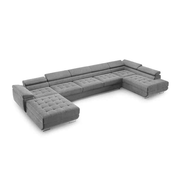 ArtPK Rohová sedací souprava BENJAMIN 275 U XL | pravá strana Barva: Monolith 85