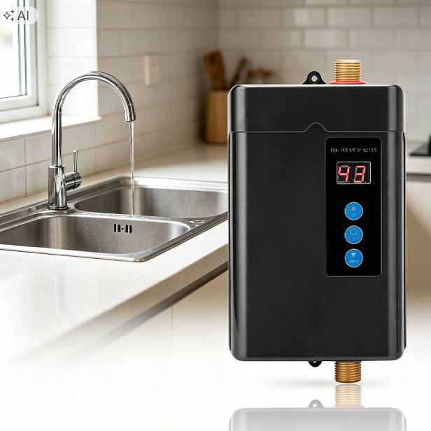 Průtokový Ohřívač Vody Se Sprchou 4000 W