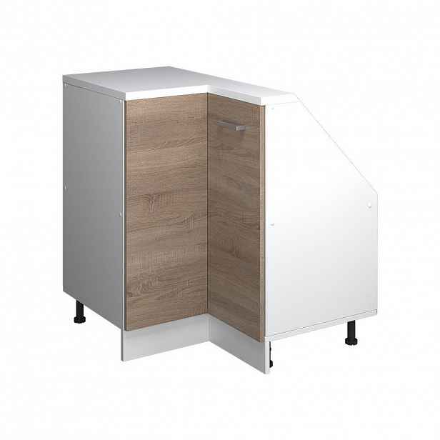 Vicco ŠIKMÁ SKŘÍŇ ROHOVÁ SKŘÍŇKA Rion Sonoma 75.6 x 81.6 cm s 1 dveřmi